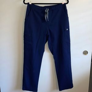 Figs navy pants medium petite size